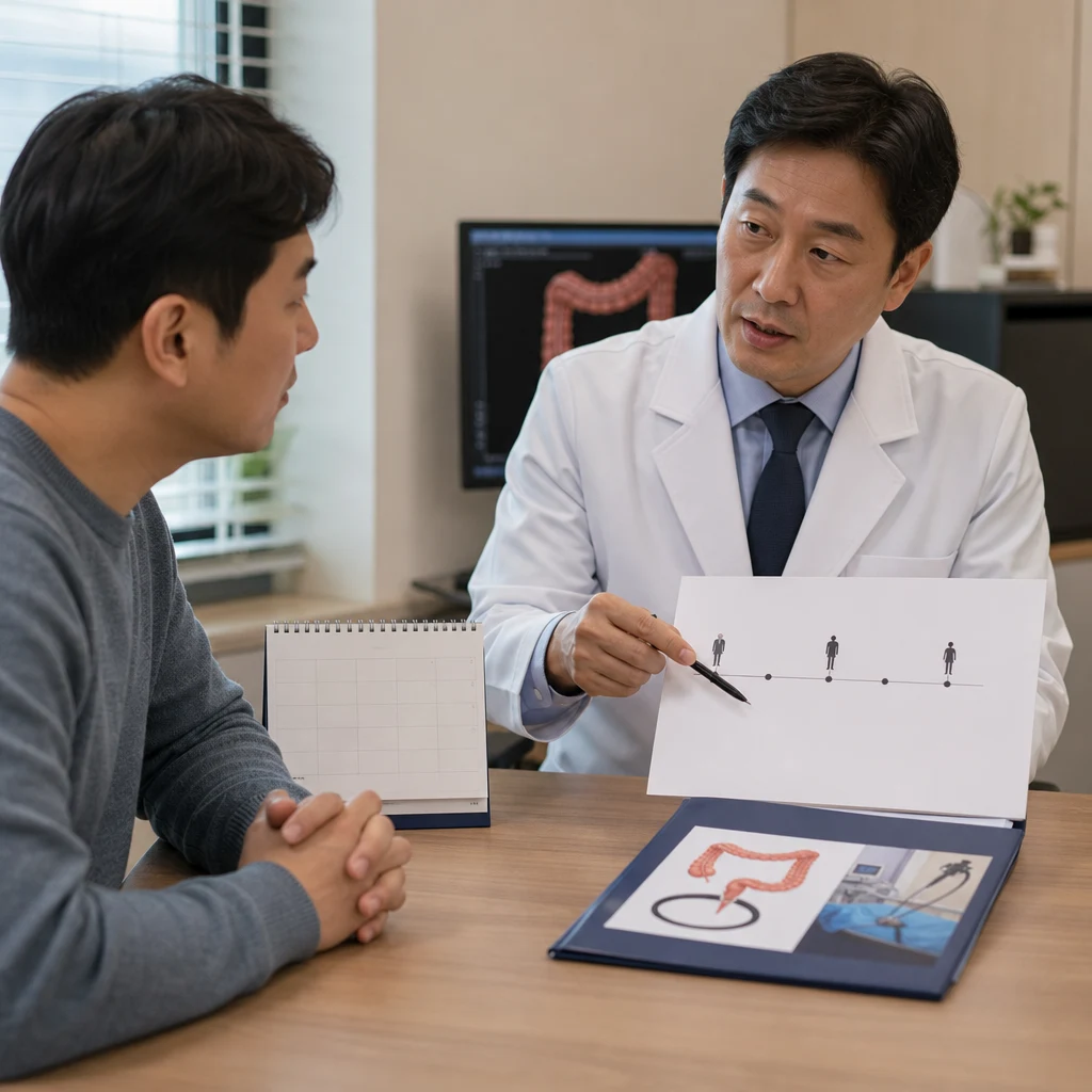 부모가 젊을 때 대장암이었다면 대장내시경은 언제 시작하나요?